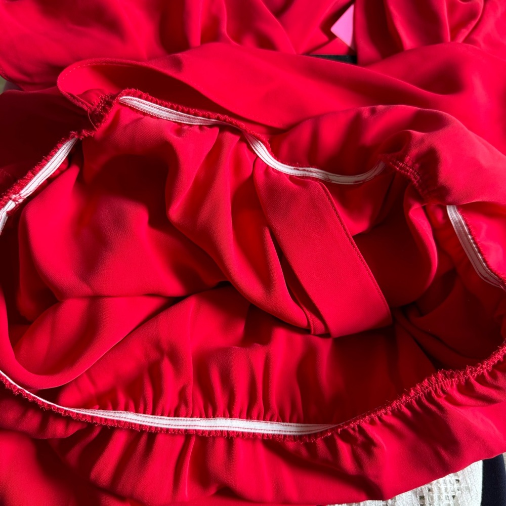 NWT Amanda Uprichard Red Midi Martinique Dress | L - Picture 11 of 11